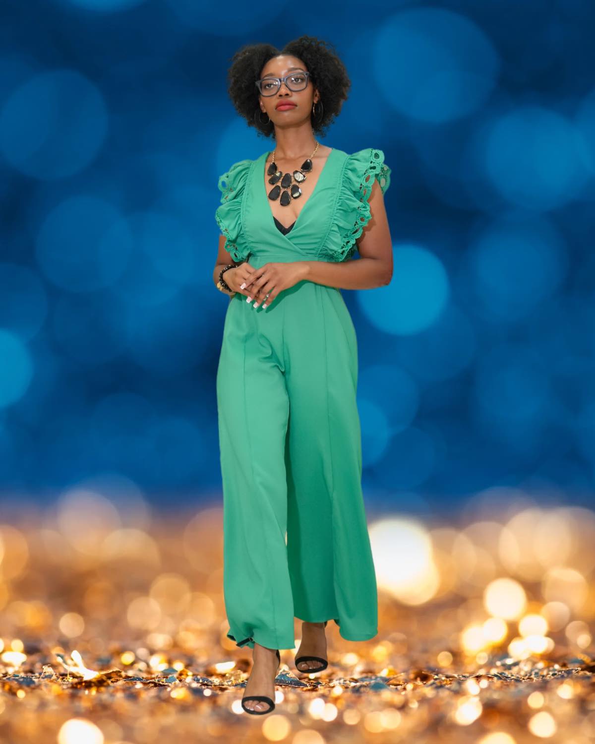 Flair Ruffle Jumpsuit