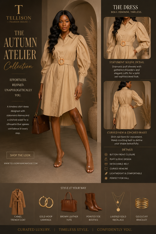 Autumn Atelier Shirt Dress