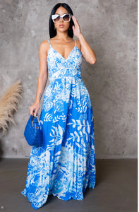 Blue Paradise Dress