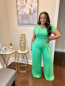 Garden green comfy set